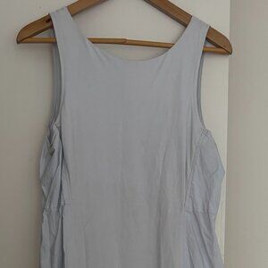 COS light blue summer maxi dress (size Large)